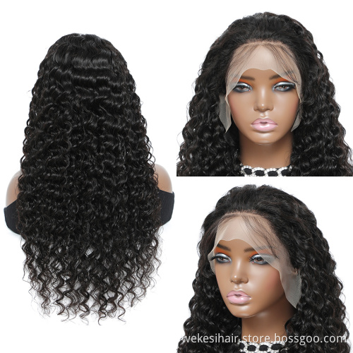 Wholesale Factory Price 100% Human Hair Lace Wigs Brazilian 13x6 Virgin Cuticle Aligned Hair Lace Front Wig